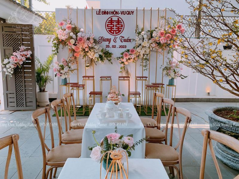 Dịch vụ trang trí tiệc cưới Đăng Khoa Wedding Planner