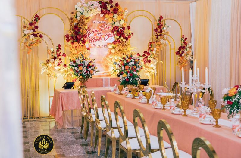 Dịch vụ trang trí tiệc cưới Thiên Nga Wedding