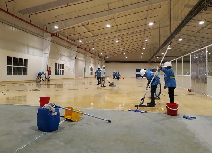 Dịch vụ vệ sinh công nghiệp Tận Tâm