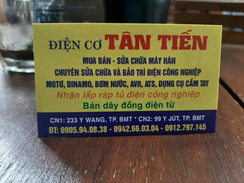 Điện cơ Tân Tiến