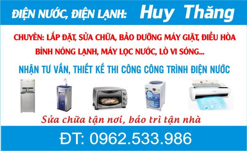 Điện nước, điện lạnh Huy Thăng