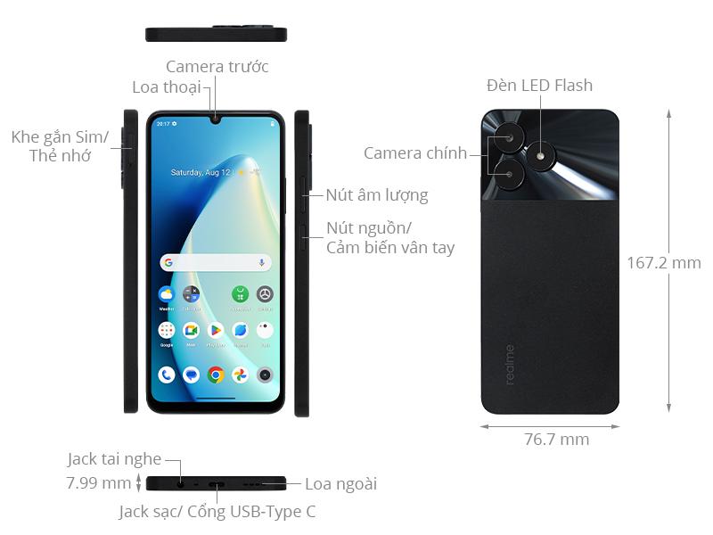 Điện thoại realme C51 (4GB/128GB)