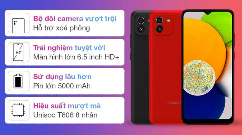 Điện Thoại Samsung Galaxy A03 (3GB/32GB)