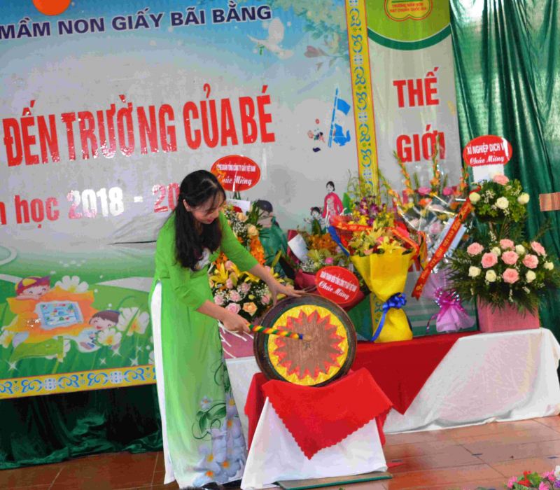 Kịch bản chương trình lễ khai giảng năm học mới mầm (số 1)