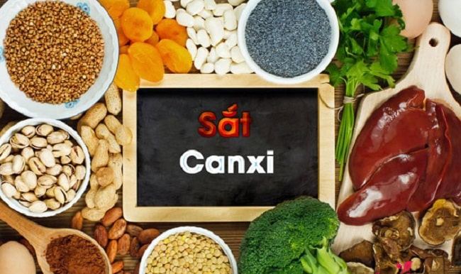 Bổ sung sắt và canxi hợp lí và hiệu quả