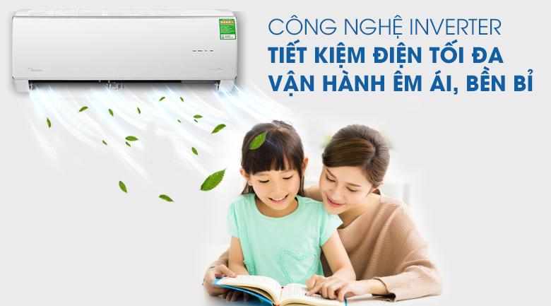 Điều hòa Midea Inverter 12000 BTU MSAFA-13CRDN8