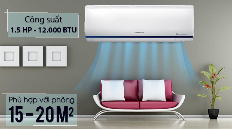 Điều hòa Samsung Inverter tiêu chuẩn 1.5 HP F-AR12TYHQAS20