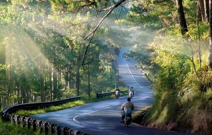 Một đoạn đường đèo