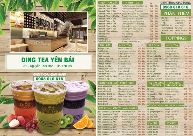 Dingtea Yên Bái