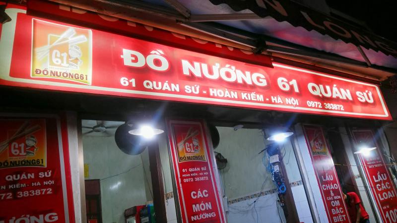 Đồ Nướng 61 Quán Sứ