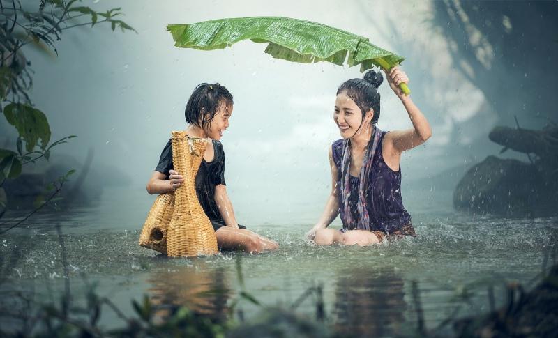 Đoạn văn thể hiện niềm giao cảm với thiên nhiên và con người số 9