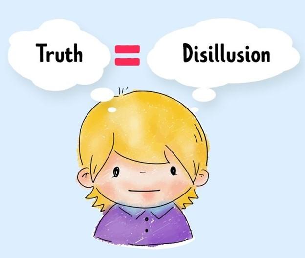 Đôi khi, trẻ em nói dối vì không muốn làm bạn khó chịu