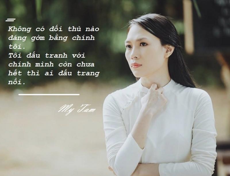 Đối thủ đáng gờm nhất của Mỹ Tâm chính là bản thân cô