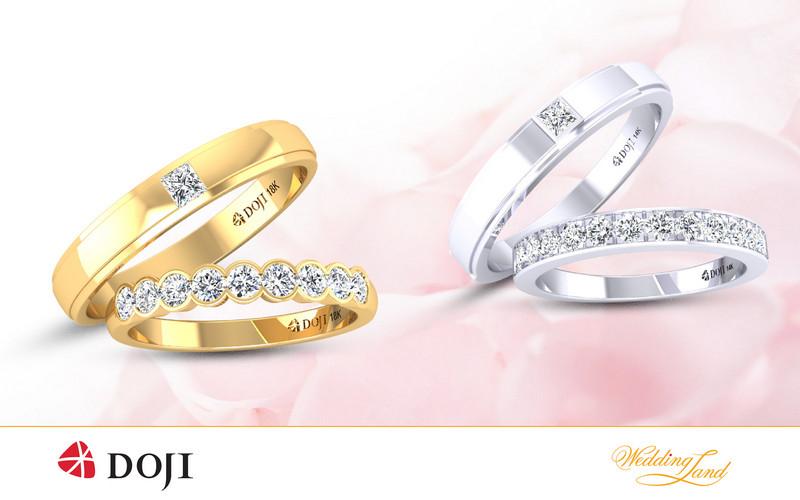Nhẫn cưới DOJI Đà Nẵng