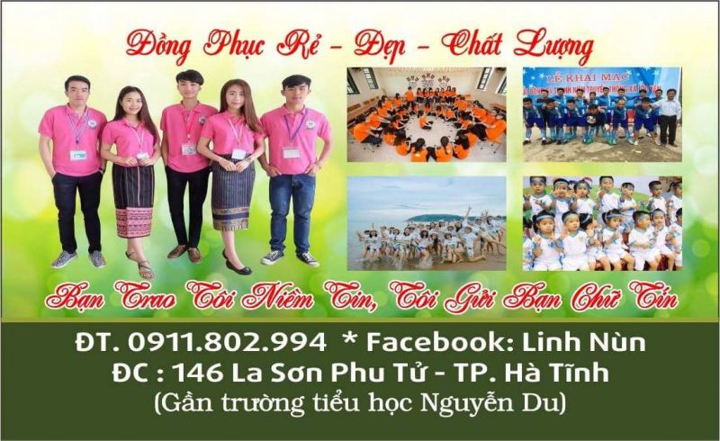 Đồng phục Hà Tĩnh - Làm áo theo yêu cầu