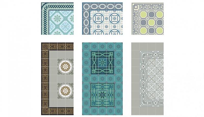 Gạch bông viền được sản xuất và kinh doanh tại Đồng Tâm Group