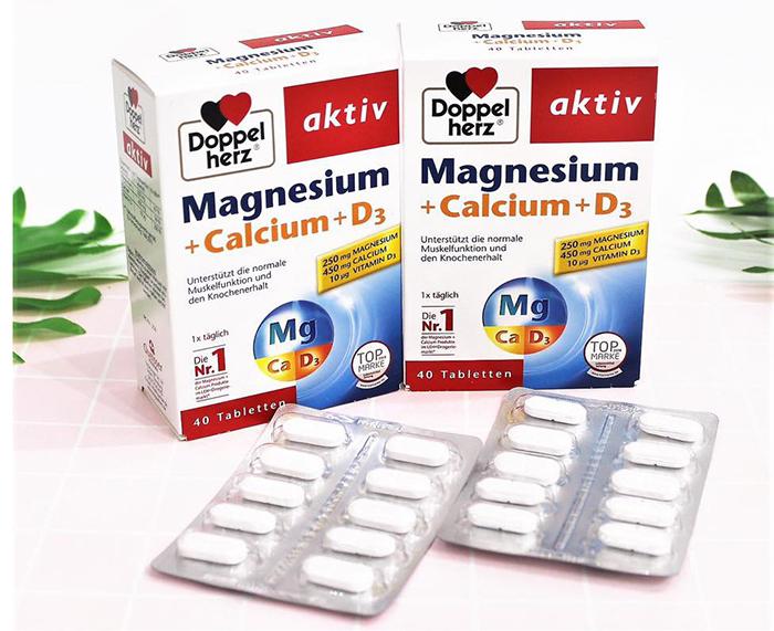 Doppelherz Magnesium + Calcium + D3