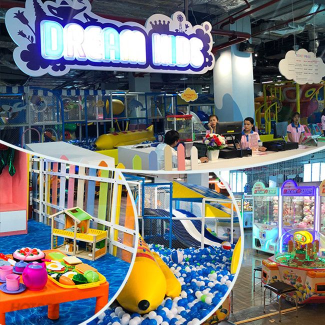 Nhà bóng của khu vui chơi Dream Kid