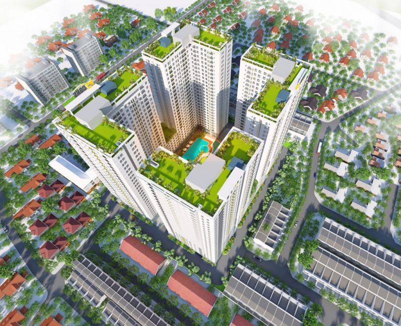 Dự án Bcons Garden được thiết kế với không gian xanh bao trùm và thiết kế căn hộ sang trọng tiết kiệm diện tích để tối đa hoá công năng