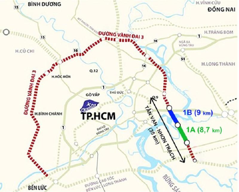 Dự án đường Vành đai 3 Tp. Hồ Chí Minh
