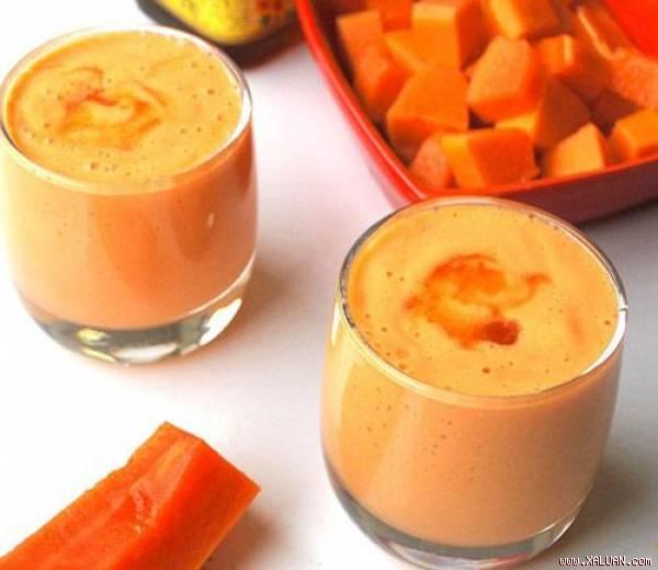 Đu đủ, dứa và chanh