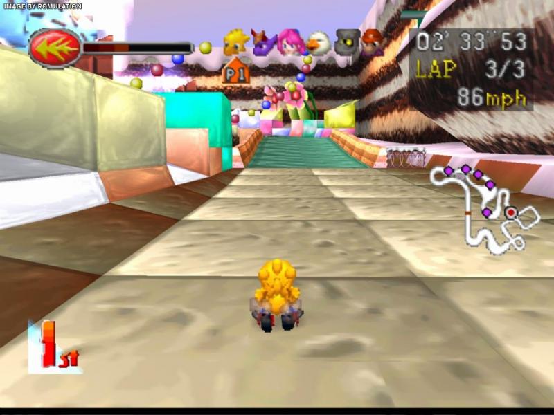 Tựa game Đua xe thú trên máy PS1