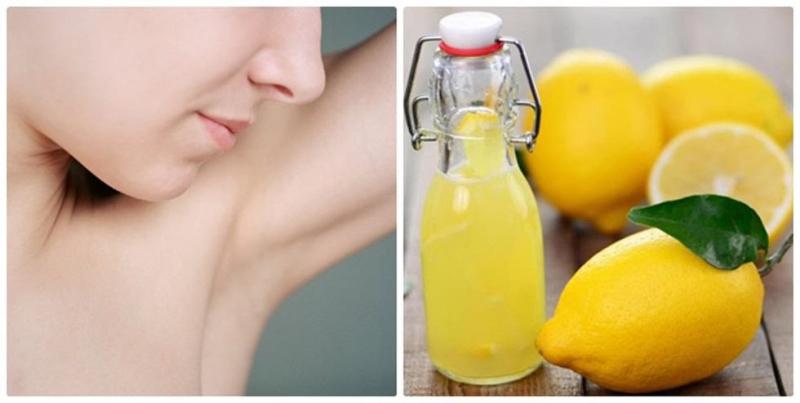 Chanh tươi chứa nhiều vitamin C, axit citric, chất chống oxy hóa do đó rất tốt trong việc tẩy trắng da, giúp vùng da thâm đen dưới cánh tay trắng sáng dần lên từng ngày
