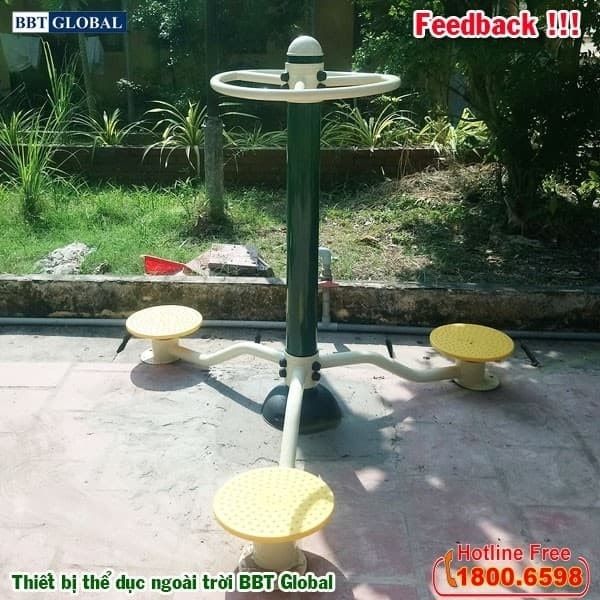 Dụng cụ tập xoay eo đứng