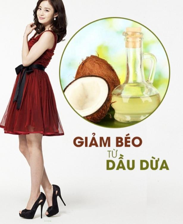 Giảm cân bằng dầu dừa, một phương pháp an toàn và hiệu quả