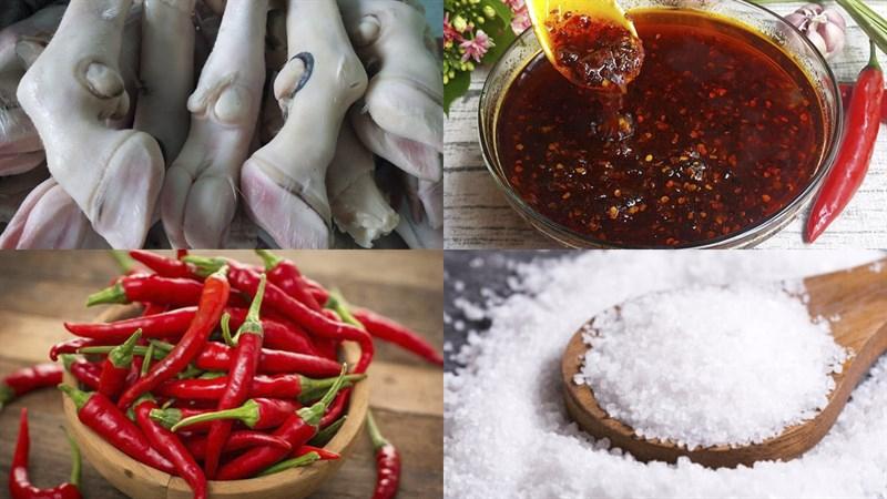 Dựng dê nướng muối ớt sa tế