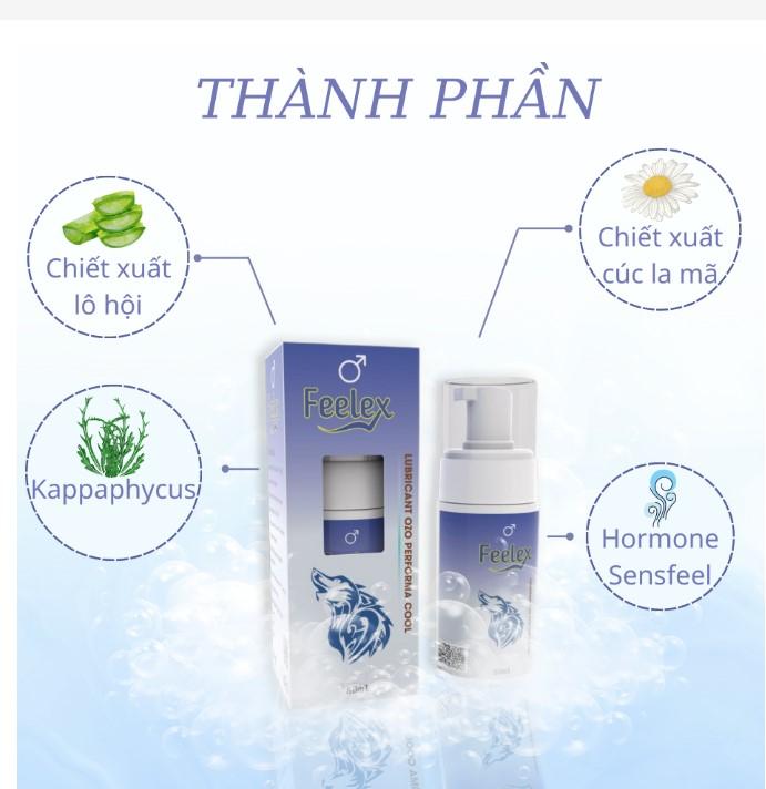 Dung dịch vệ sinh nam Feelex Performa Cool