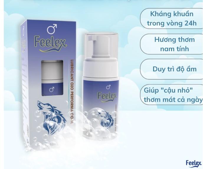Dung dịch vệ sinh nam Feelex Performa Cool