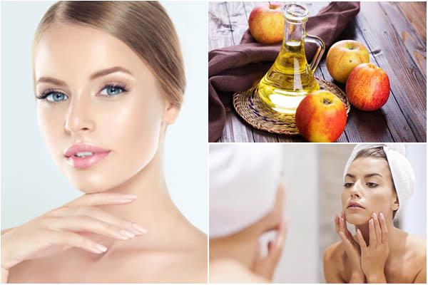 Giấm táo có tác dụng làm mờ vết thâm mụn hiệu quả