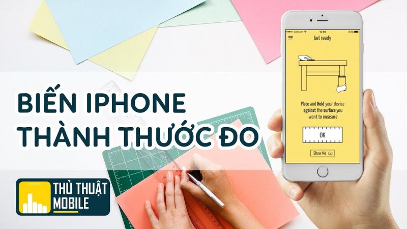 Dùng Iphone để đo đạc
