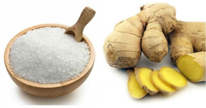 Giảm cân với muối rang gừng