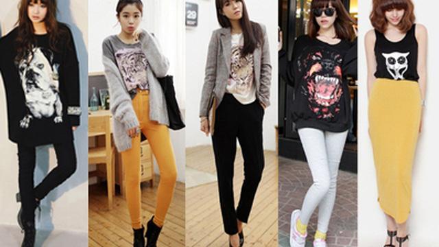 Đừng phối quá nhiều đồ họa tiết động vật
