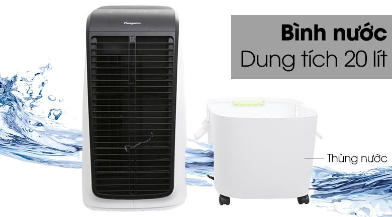 Dung tích bình chứa nước