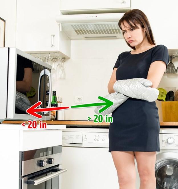 Đứng xa lò vi sóng