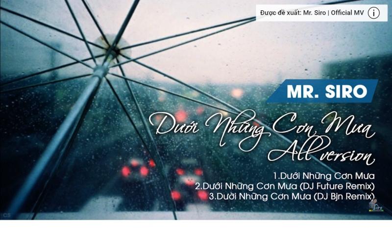 Dưới những cơn mưa
