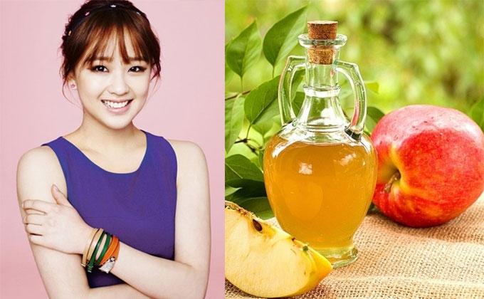 Dưỡng da sáng mịn bằng giấm táo được nhiều chị em ưa chuộng