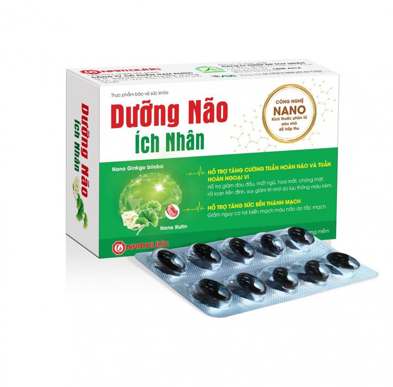 Dưỡng não Ích Nhân là sản phẩm tiên phong cho thế hệ dưỡng não công nghệ cao