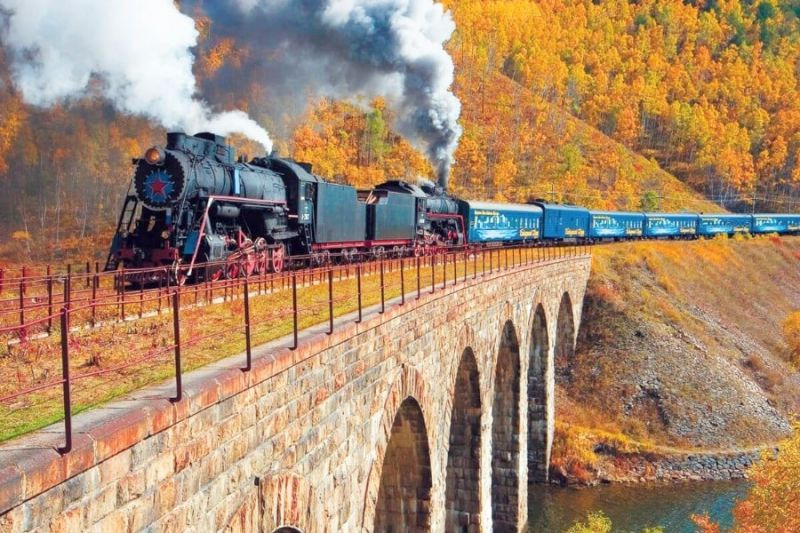Đường sắt xuyên Siberia, Nga