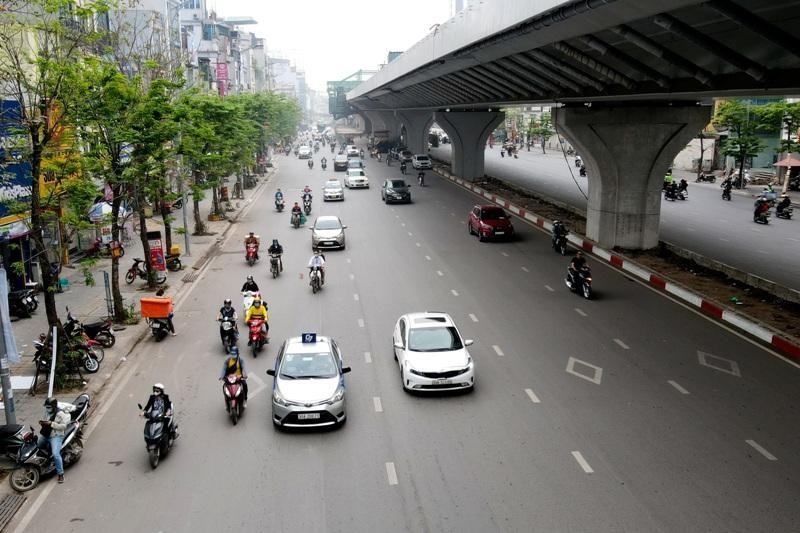 Đường vành đai 2 đoạn Ngã Tư Sở - Cầu Giấy (đường Láng) - chi phí 21.000 tỷ đồng