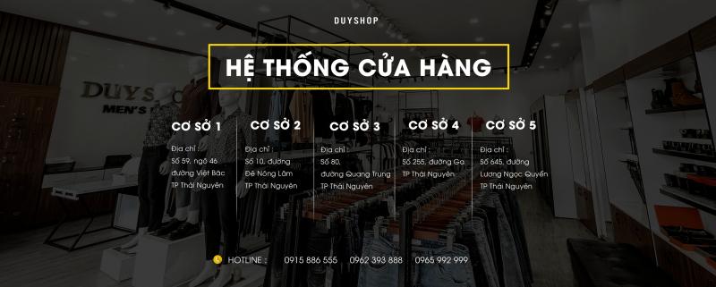 Duy Shop - đẳng cấp xứng tầm, không chỉ là mua sắm.