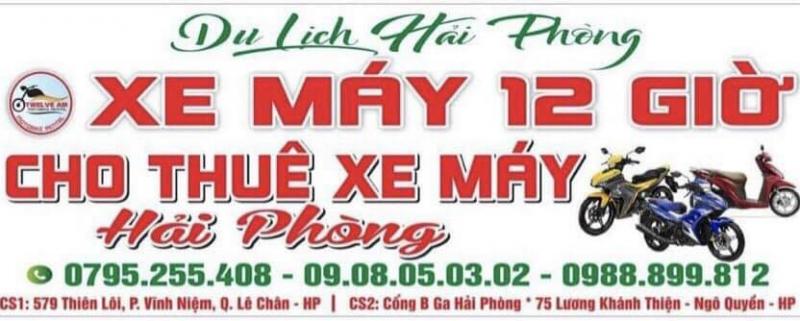 DV xe máy 12 giờ Hải Phòng - Twelve AM Motobike Rental
