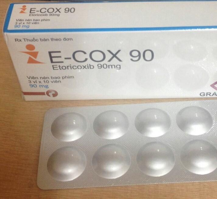E - cox 90 được hấp thu tốt qua đường uống