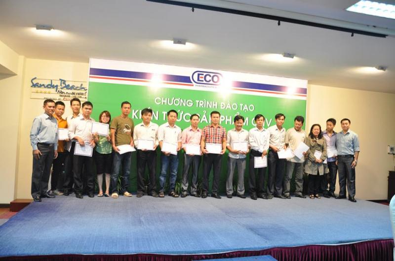 Chương trình đào tạo về kiến thức sản phẩm của Eco