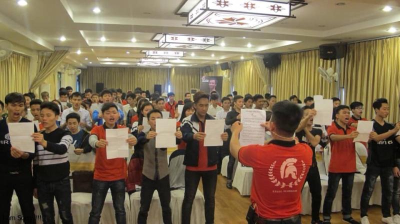 Lớp học tại trung tâm Tiếng Anh E.Life