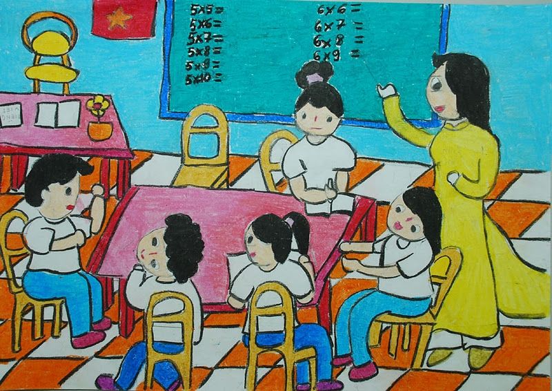 Dù sau này sẽ không được cô dìu dắt nữa nhưng chúng em sẽ luôn ghi nhớ những kỉ niệm khi ở bên cô