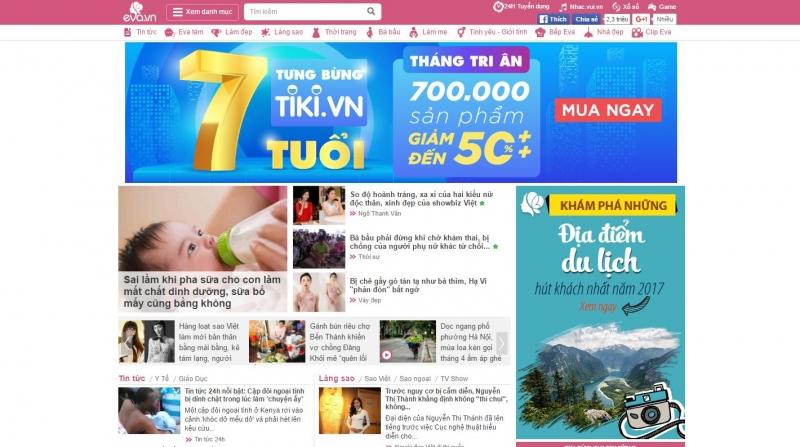 Website tiên phong dành riêng cho phụ nữ